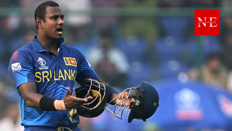 Mathews becomes first player to be dismissed timed out in international cricket